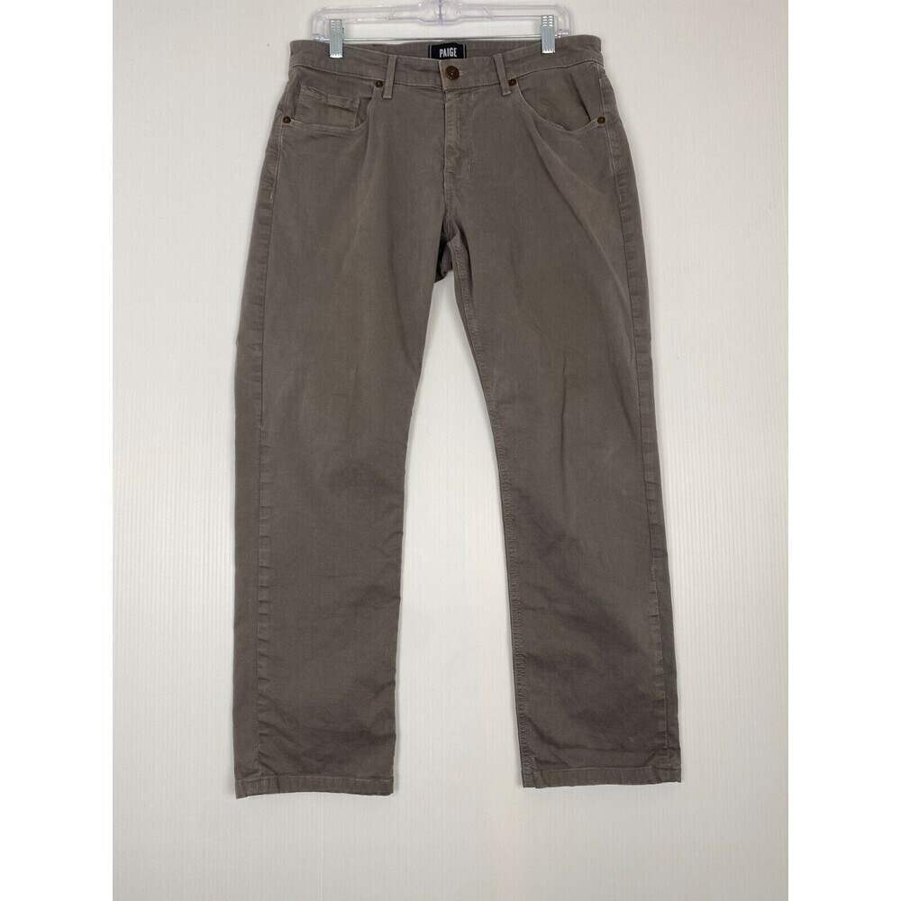 PAIGE Men's Chinos in Taupe Brown